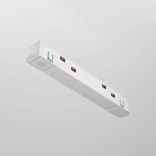 EXILITY łącznik biały zasilający prosty do szyn magnetycznych 26mm - Lampy pozostałe - miniaturka - grafika 1