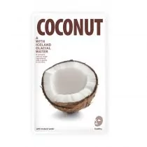 Blue Dot Mask A With Iceland Glacial Water rozświetlająca maseczka w płacie Coconut 20g 92675-uniw - Maseczki do twarzy - miniaturka - grafika 1