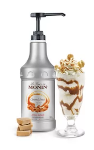 Monin Sos caramel 1,89 L karmelowy 2858-uniw - Sosy w słoikach - miniaturka - grafika 1