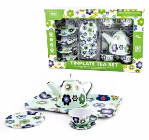 Naczynia Serwis Do Herbaty Kawy Zestaw Kuchenny - Zabawy w naśladowanie dorosłych - miniaturka - grafika 1