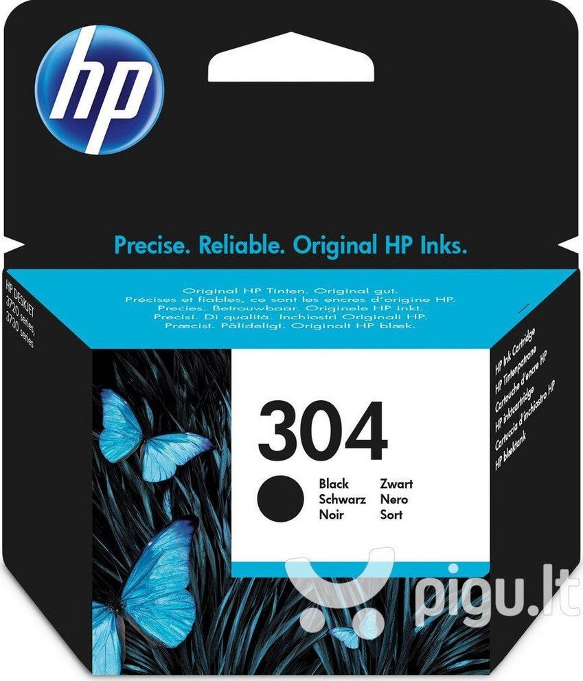 Tusz HP HP N9K06AE ink cartridge No. 304, juodas