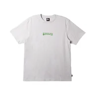Koszulki męskie - Męska Koszulka z krótkim rękawem QUIKSILVER ISLAND SUNRISE AQYZT09543-SCVW – Biały - miniaturka - grafika 1