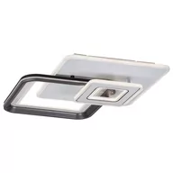 Lampy sufitowe - Rabalux Stregobor 2937 plafon lampa sufitowa 1x48W LED 3000-4000-6000K biały/popielaty - miniaturka - grafika 1