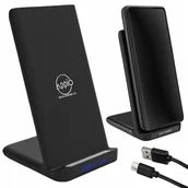 Ładowarki do telefonów - Ładowarka Indukcyjna Qi Samsung S10 S20 S22 Iphone - miniaturka - grafika 1