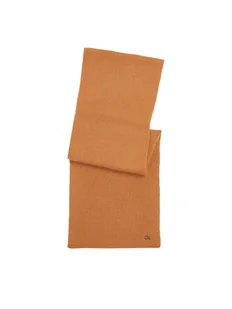 Calvin Klein Szalik K60K612603 Brązowy - Apaszki i szaliki damskie - miniaturka - grafika 1