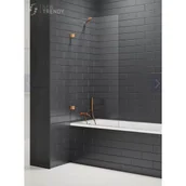 Parawany nawannowe - New Trendy EXK-3807 PARAWAN NAWANNOWY AVEXA COOPER 100x150 CZYSTE 6mm ACTIVE SHIELD - miniaturka - grafika 1