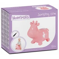 Skoczki dla dzieci - TOOTINY Skoczek krówka różowa karton GXP-711691 - miniaturka - grafika 1