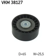 Rolki i napinacze - rolka kierunkowa / prowadząca, pasek klinowy zębaty SKF VKM 38127 - miniaturka - grafika 1
