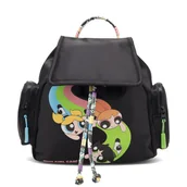 Plecaki - Plecak Sprandi ACCCS-AW23-122WBPPG Czarny - miniaturka - grafika 1