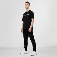 Spodnie sportowe męskie - Męskie spodnie dresowe CHAMPION LEGACY Rib Cuff Pants - miniaturka - grafika 1