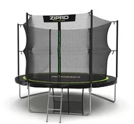 Trampoliny - Zipro Trampolina ogrodowa z siatką wewnętrzną 10FT 312cm + torba na buty GRATIS! 5902659840677 - miniaturka - grafika 1