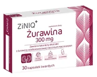 Witaminy i minerały - ZINIQ Żurawina 300 mg, 30 kapsułek - miniaturka - grafika 1