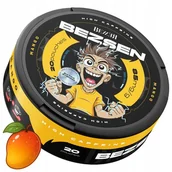 Gumy do żucia, lizaki, dropsy - Bezzer Bezsen Woreczki Kofeinowe Bez Cukru Mango 85Mg - miniaturka - grafika 1