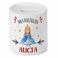 Skarbonki - Skarbonka 330 ml Dla Alicji Córki Dziecka Prezent z Nadrukiem ze Zdjęciem - miniaturka - grafika 1