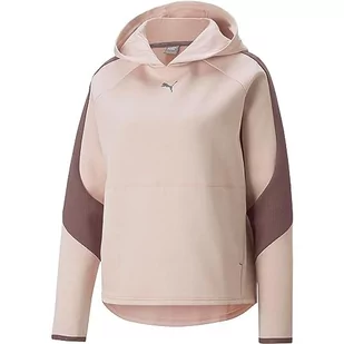 PUMA Damska bluza z kapturem Evostripe z kapturem, różowy kwarc, M, Kwarc różany, M - Bluzy damskie - miniaturka - grafika 1