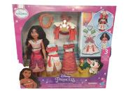 Lalki dla dziewczynek - Lalka Disney Vaiana Moana Hasbro z ubrankami zestaw - miniaturka - grafika 1