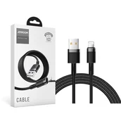 Kable USB - Joyroom Kabel USB Lightning Joyroom S-1224N2 1.2m Czarny - miniaturka - grafika 1