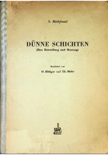 Methfessel dunne schichten - Matematyka - miniaturka - grafika 1