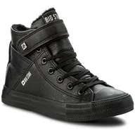 Trampki damskie - Trampki BIG STAR - V274542F Black - miniaturka - grafika 1
