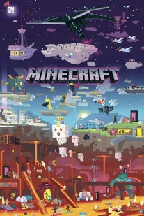 Naklejki na ścianę Minecraft World Beyond 61x91,5 cm - Naklejki na ścianę - miniaturka - grafika 1