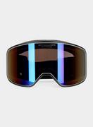 Gogle narciarskie - Gogle Goggle Fromm - matt black/grey - CAT 3 blue mirror - miniaturka - grafika 1