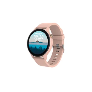 Maxlife MXSW-120 pudrowy róż - Smartwatch - miniaturka - grafika 1