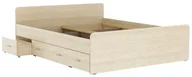 Łóżka - Łóżko z płyty 80262 M&K Foam Koło 120x200 biały - miniaturka - grafika 1