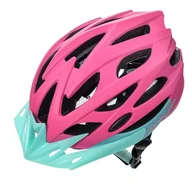 Kaski rowerowe - KASK ROWEROWY METEOR OVLO różowy r.S 16862 - miniaturka - grafika 1
