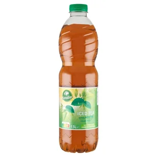 Carrefour Sensation Orzeźwiający napój z ekstraktami z liści herbaty mięty marokańskiej 1,5 l - Soki i napoje niegazowane - miniaturka - grafika 1