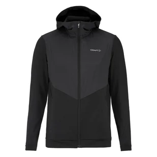 Męska Bluza CRAFT ADV ESSENCE JERSEY HOOD JKT 2 M 1915283-999000 – Czarny - Bluzy męskie - miniaturka - grafika 1