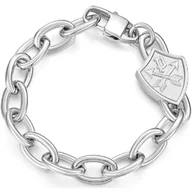 Bransolety męskie - Bransoletka Męska Police PEAGB0001616 Stal nierdzewna 19 cm - miniaturka - grafika 1