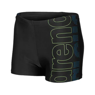 Dziecięce Bokserki kąpielowe ARENA BOY'S SWIM SHORT GRAPHIC 005548/500 – Czarny - Kąpielówki męskie - miniaturka - grafika 1