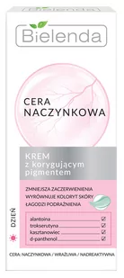 Bielenda Cera Naczynkowa krem z korygującym pigmentem 50ml - Kremy do twarzy - miniaturka - grafika 1