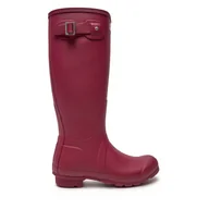 Kalosze damskie - Kalosze Hunter WFT1000RMA Bordowy - miniaturka - grafika 1