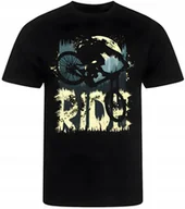 Koszulki męskie - Koszulka Męska Nadruk Dla Rowerzysty Rower Górski Mtb Prezent Premium L - miniaturka - grafika 1