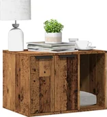 Szafki łazienkowe - vidaXL vidaXL Szafka na kuwetę, stare drewno, 60x40x40 cm - miniaturka - grafika 1