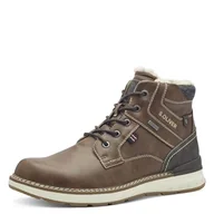 Śniegowce damskie - s.Oliver Męskie śniegowce WL Lace Boot 5-16243-43, brązowe, 42 EU, brązowy, 42 EU - miniaturka - grafika 1