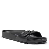 Klapki i japonki damskie - Birkenstock Klapki Madrit 0128163 Black - miniaturka - grafika 1