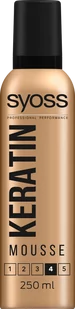 SYOSS Pianka keratynowa (utrwalenie 4) 250 ml (5201143155199) - Kosmetyki do stylizacji włosów - miniaturka - grafika 1