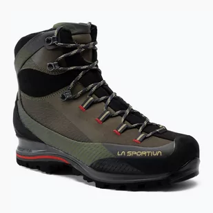 Buty trekkingowe męskie La Sportiva Trango TRK Leather GTX zielone 11Y810317 - Buty trekkingowe męskie - miniaturka - grafika 1