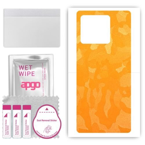 folia naklejka skórka strukturalna na TYŁ do Xiaomi 13 Pro - Moro Camo Żółty - apgo SKINS