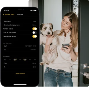 Nuki Smart Door (z zamkiem KFV) - Systemy inteligentnych domów - miniaturka - grafika 5