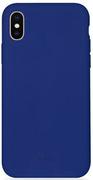 Etui i futerały do telefonów - PURO ICON Cover - Etui iPhone Xs Max (granatowy) Limited edition IPCX65ICONDKBLUE - miniaturka - grafika 1