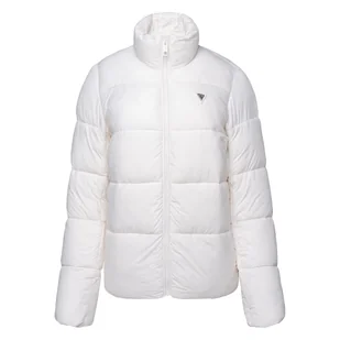 Damska Kurtka ocieplana GUESS NEW CLAUDIA LIGHT PUFFER JACKET V4YL03WFUD0-D001 – Biały - Kurtki damskie - miniaturka - grafika 1