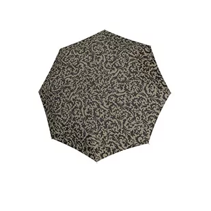 reisenthel Umbrella Pocket duomatic automatyczny parasol kieszonkowy w kolorze baroque taupe z dużym przyciskiem i ergonomicznym uchwytem – 28 x 4,5 x 5 cm – waga 350 g - Parasole - miniaturka - grafika 1