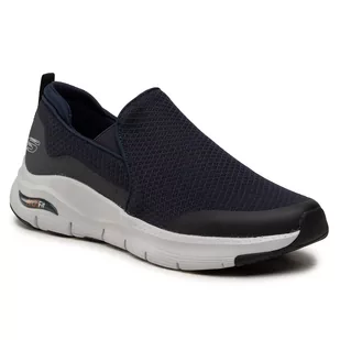 SKECHERS Sneakersy Banlin 232043/NVY Navy - Sneakersy damskie - miniaturka - grafika 1