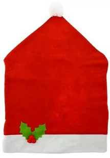 Fotel biurowy, krzesło biurowe Pokrowiec na krzesło Czapka Mikołaja na święta Bożego Narodzenia - 1 szt. - Fotele i krzesła biurowe - miniaturka - grafika 4