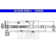 Przewody hamulcowe - ATE PRZEWÓD HAMULCOWY 24.5248-0466.3 HYUNDAI GETZ 1.1 05-09 - miniaturka - grafika 1