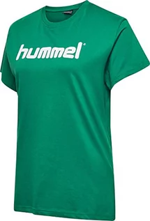 Koszulki i topy damskie - Hummel Koszulka Damska Bawełniana T-Shirt M - grafika 1