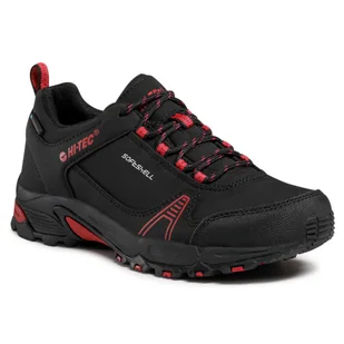 Trekkingi Hi-Tec - Hapiter Low Wp AVSSS21-HT-BD-01 Black/Persian Red - Buty trekkingowe damskie - miniaturka - grafika 1